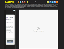 Tablet Screenshot of pacman1.net